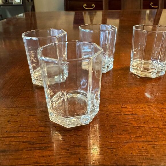 2 oz Arcoroc Luminarc Octime Clear Glass Shooter Bar Shot Glasses Set of 4 - Picture 6 of 8